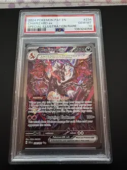 PSA 10 Charizard Ex Paldean Fates 234 SIR Special Illustration Rare Pokemon - Image 4