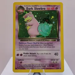 Pokemon TCG - Dark Slowbro 12/82 Team Rocket Holo Rare WOTC 1999 - HP - Image 2
