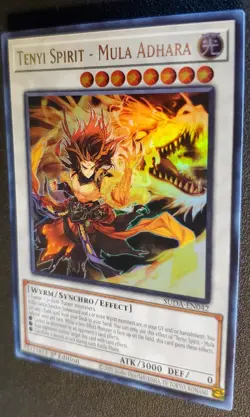 Yugioh! Tenyi Spirit - Mula Adhara - SUDA-EN042 Ultra Rare 1st Edition NM - Image 3