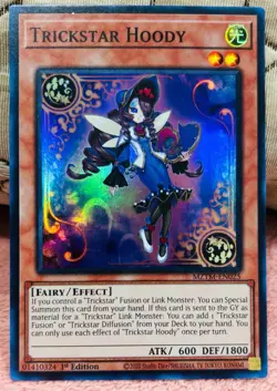 Yu-Gi-Oh! Trickstar Hoody MZTM-EN025 Super Rare 1st Edition NM Condition - Image 1