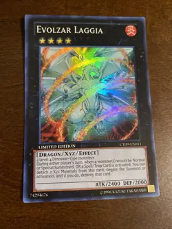 YuGiOh! - Evolzar Laggia - CT09-EN011 - Super Rare - LIMITED Edition - - Image 1
