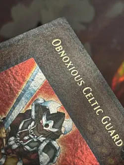 Obnoxious Celtic Guard DB2-EN112 Dark Beginning 2 Unlimited Ultra Rare LP - Image 2