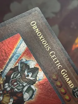 Obnoxious Celtic Guard DB2-EN112 Dark Beginning 2 Unlimited Ultra Rare LP - Image 4