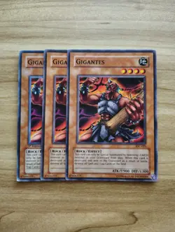 Yu-Gi-Oh! - Gigantes 3X - Complete Playset - Image 1