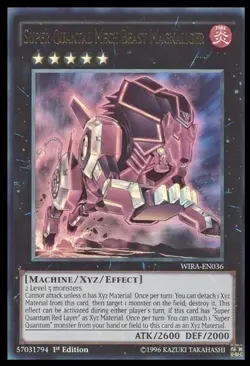 *** SUPER QUANTAL MECH BEAST MAGNALIGER *** ULTRA RARE WIRA-EN036 YUGIOH! - Image 1