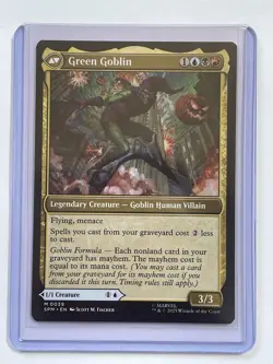 MTG Spider-Man M Norman Osborn / Green Goblin #0039 - Image 2