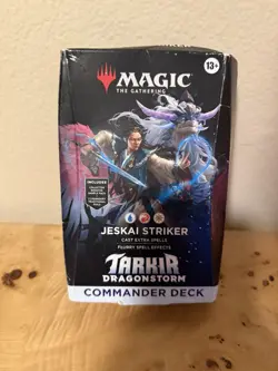 MtG: Tarkir: Dragonstorm Commander Deck - Jeskai Striker NEW/SEALED - Image 1