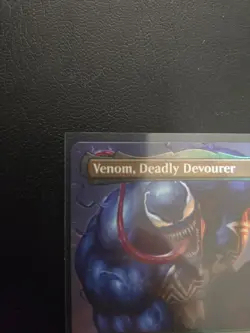 MTG Venom, Deadly Devourer (Borderless Foil) Marvel's Spider-Man 22 NM - Image 3