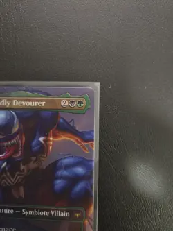 MTG Venom, Deadly Devourer (Borderless Foil) Marvel's Spider-Man 22 NM - Image 4