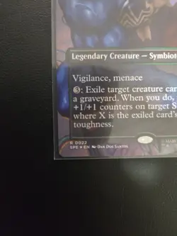 MTG Venom, Deadly Devourer (Borderless Foil) Marvel's Spider-Man 22 NM - Image 5