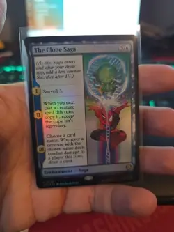 x1 The Clone Saga - Foil R MTG Marvel's Spider-Man M/NM, English - Image 1