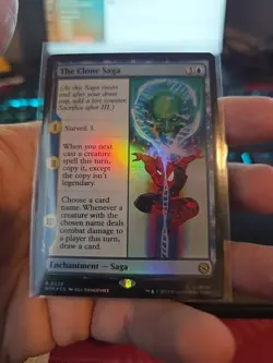 x1 The Clone Saga - Foil R MTG Marvel's Spider-Man M/NM, English - Image 2