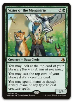 Vizier of the Menagerie #192 (NM) Amonkhet AKH Magic MTG - Image 1