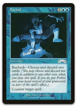 Forbid #35 (LP) Exodus EXO Magic MTG - Image 1