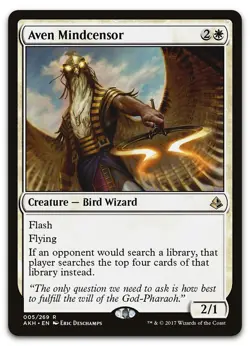 Aven Mindcensor #5 (NM) Amonkhet AKH Magic MTG - Image 1