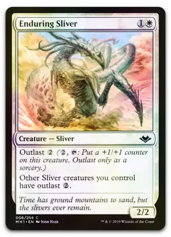 Enduring Sliver #6 (Foil) (LP) Modern Horizons MH1 Magic MTG - Image 1