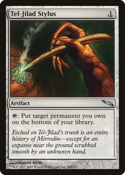 Tel-Jilad Stylus #260 (MP) Mirrodin MRD Magic MTG - Image 1