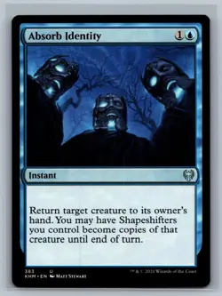 Magic The Gathering Kaldheim Absorb Identity #383 MTG TCG CCG - Image 1