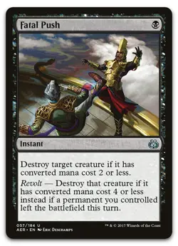 Fatal Push #57 (LP) Aether Revolt AER Magic MTG - Image 1