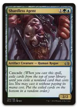 Shardless Agent #104 (NM) Planechase Anthology PCA Magic MTG - Image 1