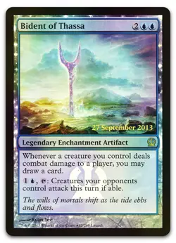 Bident of Thassa #42 (Foil) NM Launch Party & Release Event Promos Magic MTG - Image 1