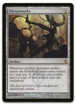 Mirrorworks #114 (LP) Mirrodin Besieged MBS Magic MTG - Image 1