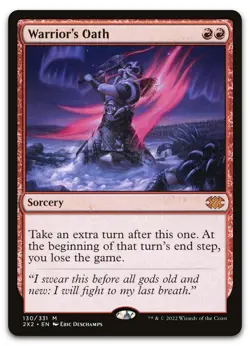 Warrior's Oath #130 (NM) Double Masters 2022 2X2 Magic MTG - Image 1