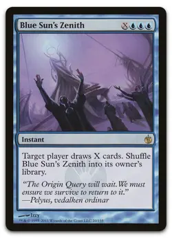 Blue Sun's Zenith #20 (NM) Mirrodin Besieged MBS Magic MTG - Image 1