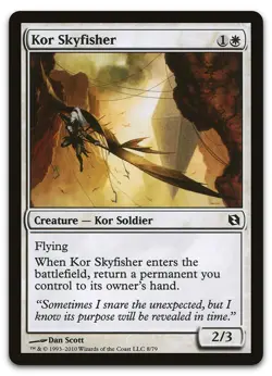 Kor Skyfisher #8 (LP) Elspeth vs Tezzeret DDF Magic MTG - Image 1