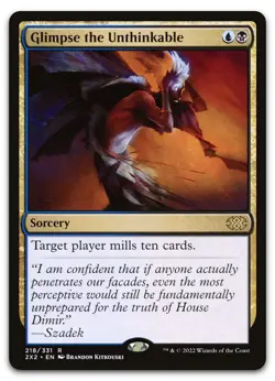 Glimpse the Unthinkable #218 (NM) Double Masters 2022 2X2 Magic MTG - Image 1
