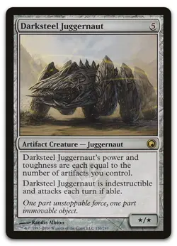 Darksteel Juggernaut #150 (NM) Scars of Mirrodin SOM Magic MTG - Image 1