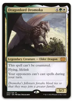 Dragonlord Dromoka #202 (NM) Double Masters 2022 2X2 Magic MTG - Image 1