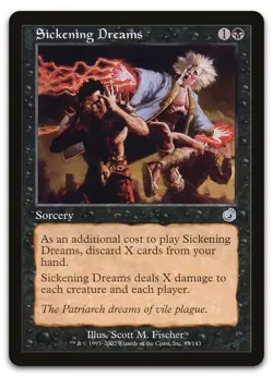 Sickening Dreams #83 (NM) Torment TOR Magic MTG - Image 1