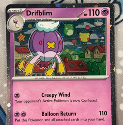 Drifblim MEP006 Black Star Promo Holo Rare Mega Evolution Pokemon Card 2025 NM - Image 2