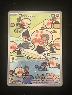 Clobbopus Illustration Rare #207/191 Pokemon SV Surging Sparks NEAR MINT - Image 1