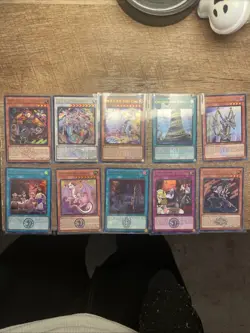 Lot Of 10 Ultra Rare Holo Yugioh Cards All Near Mint +Bonus FREE SHIPPING! - Image 1
