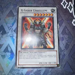 X-Saber Urbellum - 5DS3-EN040 - MP/HP - Common - 1st ed - Yugioh Heavy Play - Image 1