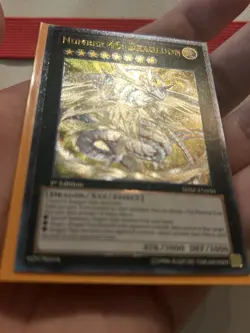 Yugioh Number 46: Dragluon Ultimate Rare 1st Edition SHSP! NM - Image 3