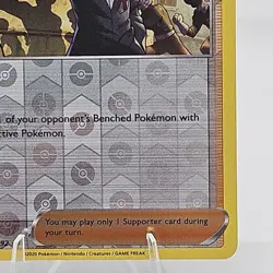 🚀Boss's Orders 154/192 Pokemon Card SWSH Rebel Clash Rare Reverse Holo MINT - Image 5