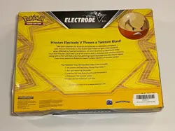 Pokemon TCG Hisuian Electrode V Card Box 820650851216 - Image 3