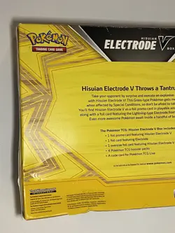 Pokemon TCG Hisuian Electrode V Card Box 820650851216 - Image 4