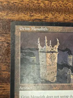 Grim Monolith Card Urza's Legacy Magic the Gathering - Image 2