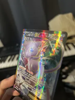 Pokemon Mew EX XY126 Full Art Black Star Ultra Rare Promo Holo Card - Image 2
