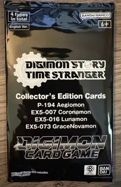 Digimon Story Time Stranger Collector's Edition Cards - Image 1