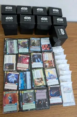 Star Wars Unlimited Bulk Lot 1600 Cards C/UC/R | Mix Of Foil/Hyperspace - LOF ++ - Image 1