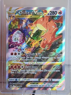 Pokemon TCG: Charizard VSTAR SWSH262 Sword & Shield Promo Card NEAR MINT - Image 1