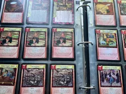 Lightly used binder of Harry Potter Trading Card Game cards - Image 3