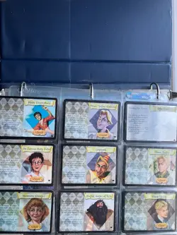 Lightly used binder of Harry Potter Trading Card Game cards - Image 5