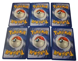 Pokemon 1st Edition (1999) Base Set 6 Energy Card Lot ~ VTG - Image 4