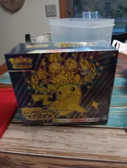 Pokemon Trading Card Game Scarlet & Violet Surging Sparks Elite Trainer Box New - Image 1